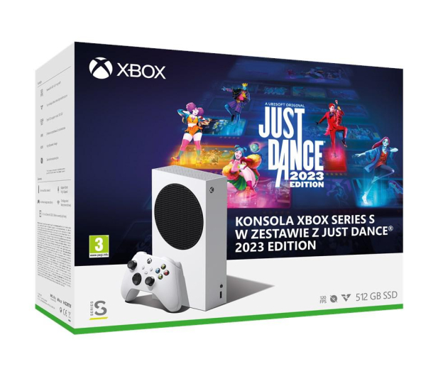 Microsoft Xbox Series S + Just Dance 23 - 1090797 - zdjęcie